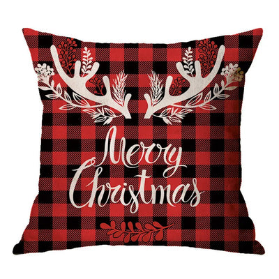 Christmas Decoration Cushion Cover Cartoon
