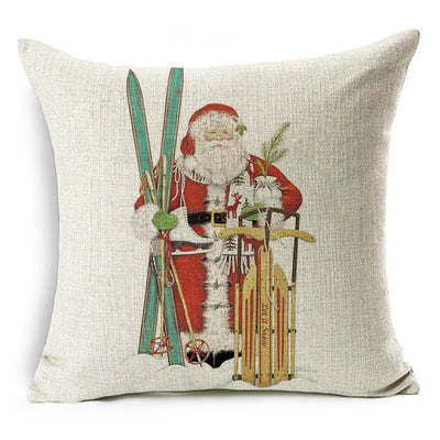 Christmas Decoration Cushion Cover Cartoon