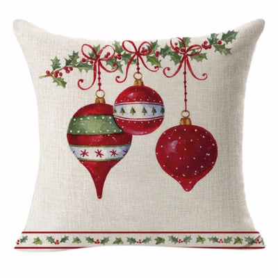 Christmas Decoration Cushion Cover Cartoon
