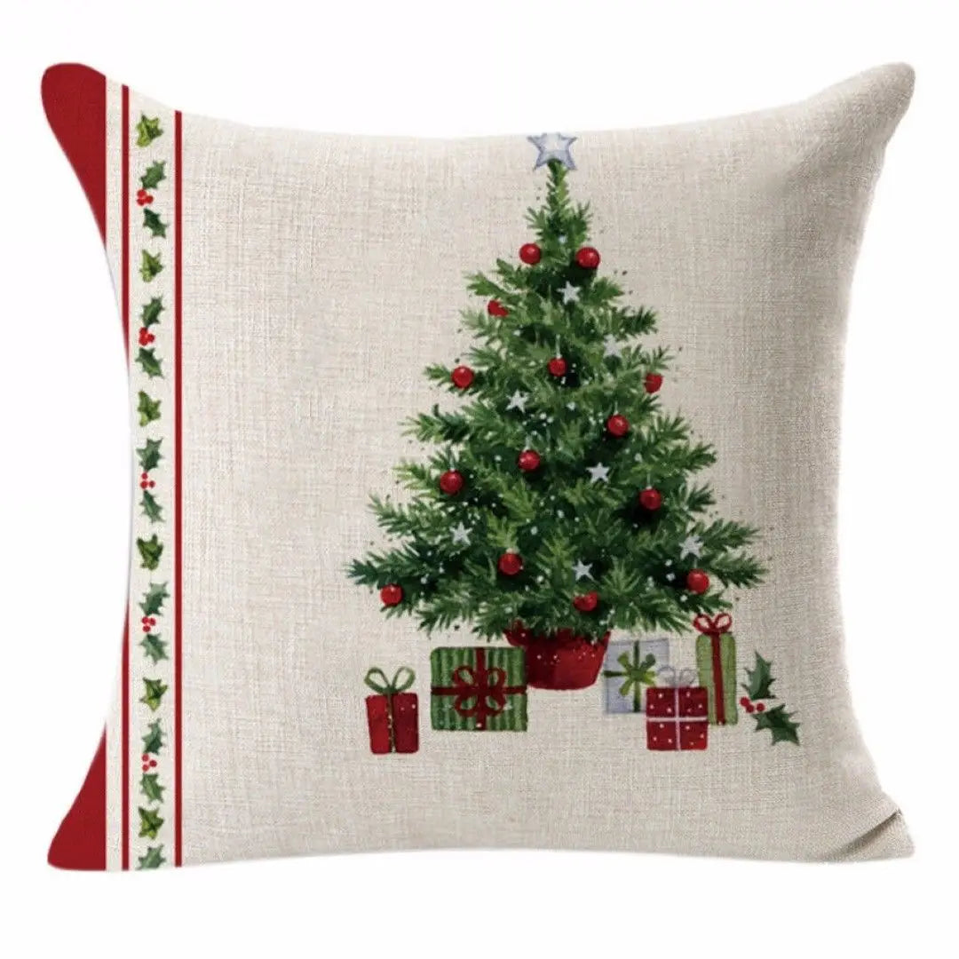 Christmas Decoration Cushion Cover Cartoon
