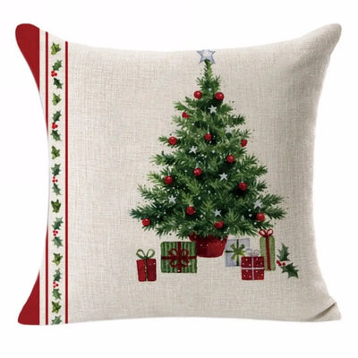 Christmas Decoration Cushion Cover Cartoon
