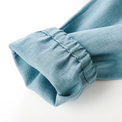 Children's Cotton And Linen Trousers
