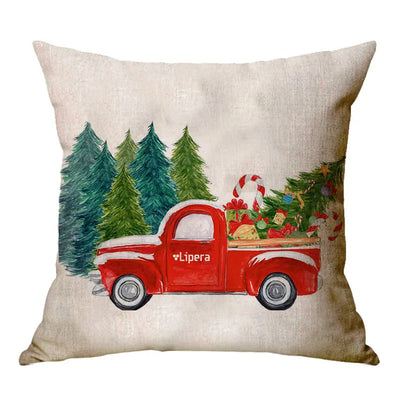 Christmas Decoration Cushion Cover Cartoon