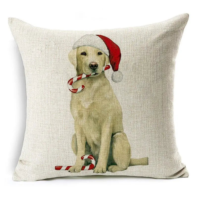 Christmas Decoration Cushion Cover Cartoon