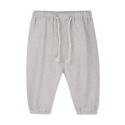 Children's Cotton And Linen Trousers