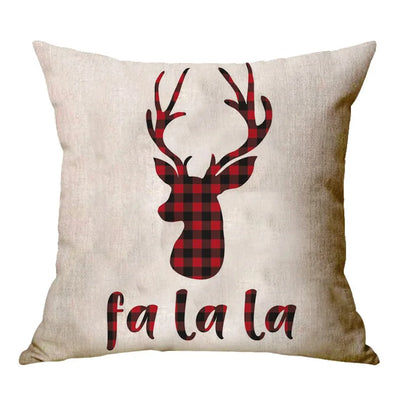 Christmas Decoration Cushion Cover Cartoon