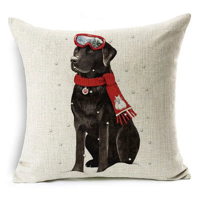 Christmas Decoration Cushion Cover Cartoon