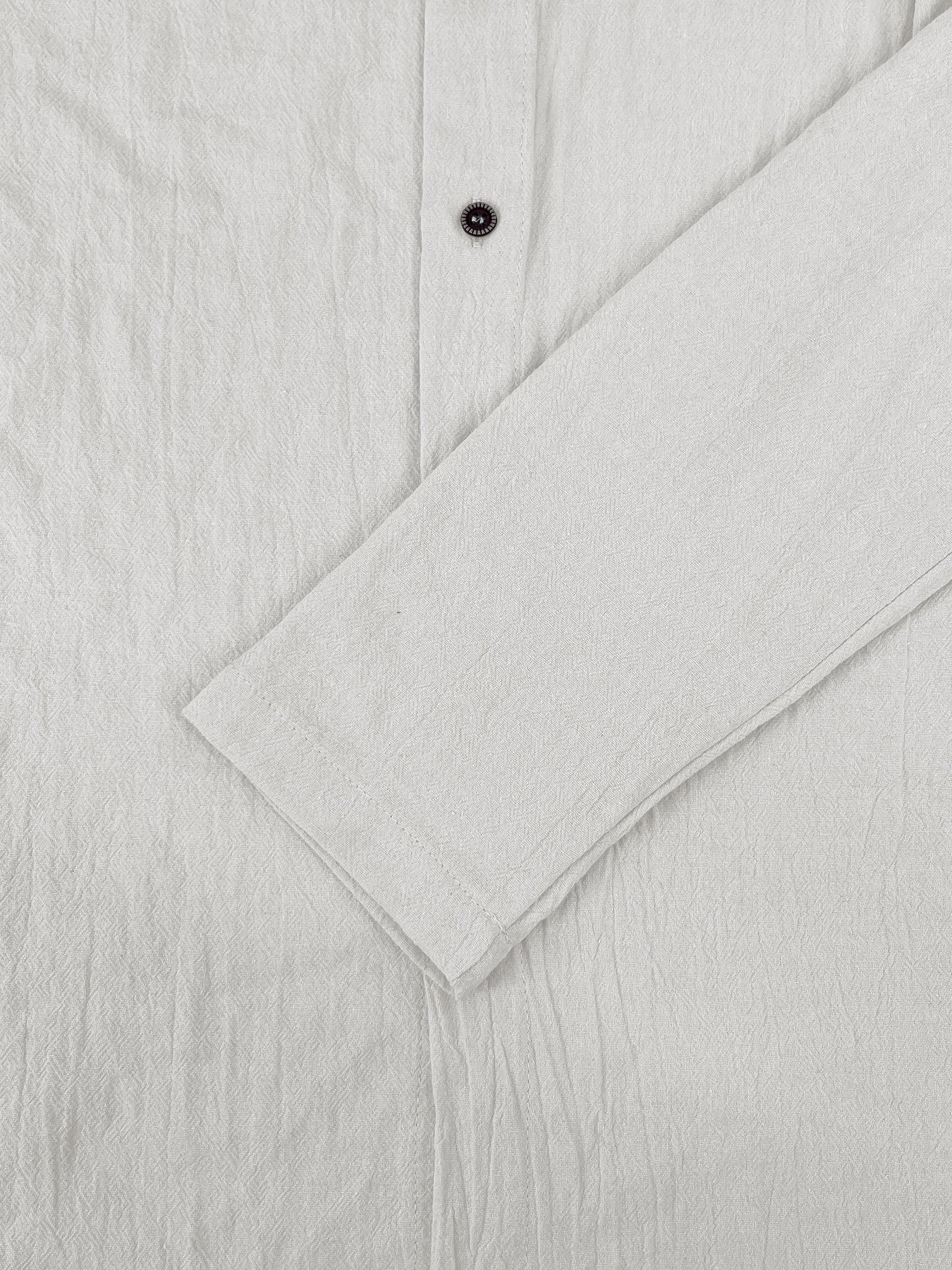 Summer Men's Linen Shirt Solid Streetwear Long Sleeve Hoodie Cardigan Clothing For Men Button Tops Casual Loose Men Hooded Shirt