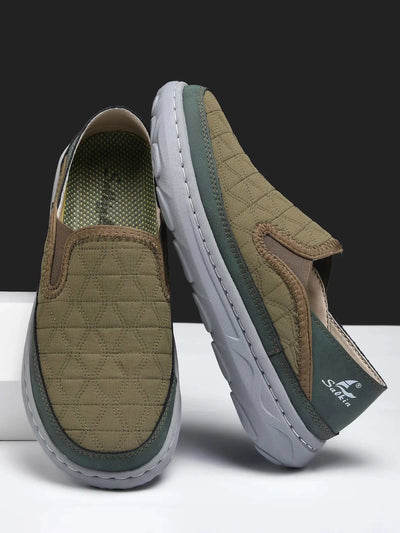 Spring Men’s Breathable Sneakers Lightweight Slip On Casual Walking Shoes