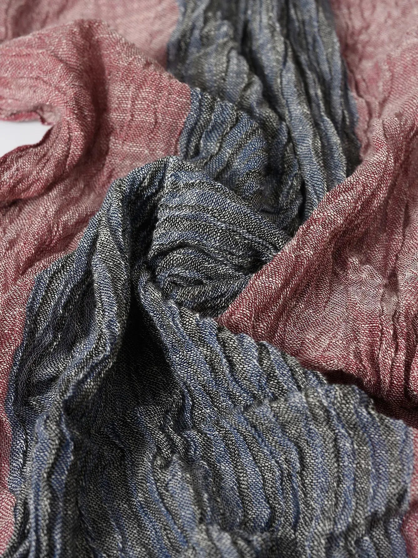 Fashion Men Scarf Cotton Linen Striped Scarves Autumn Winter Warm Neckerchief Pashmina Casual Male Accessories Bufandas Shawls