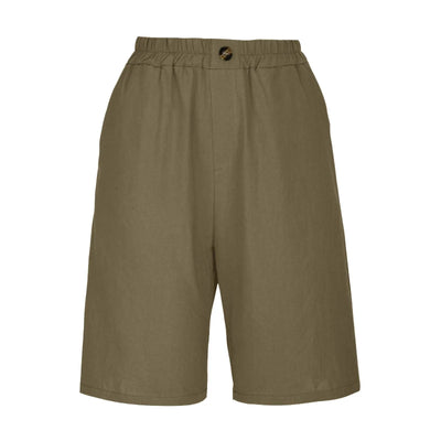 Women’s Summer Cotton-Linen Shorts