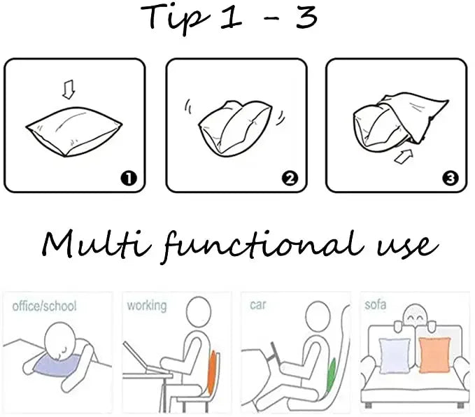 Linen-Cotton Printed Cushion Cover