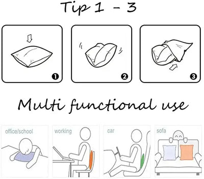 Linen-Cotton Printed Cushion Cover