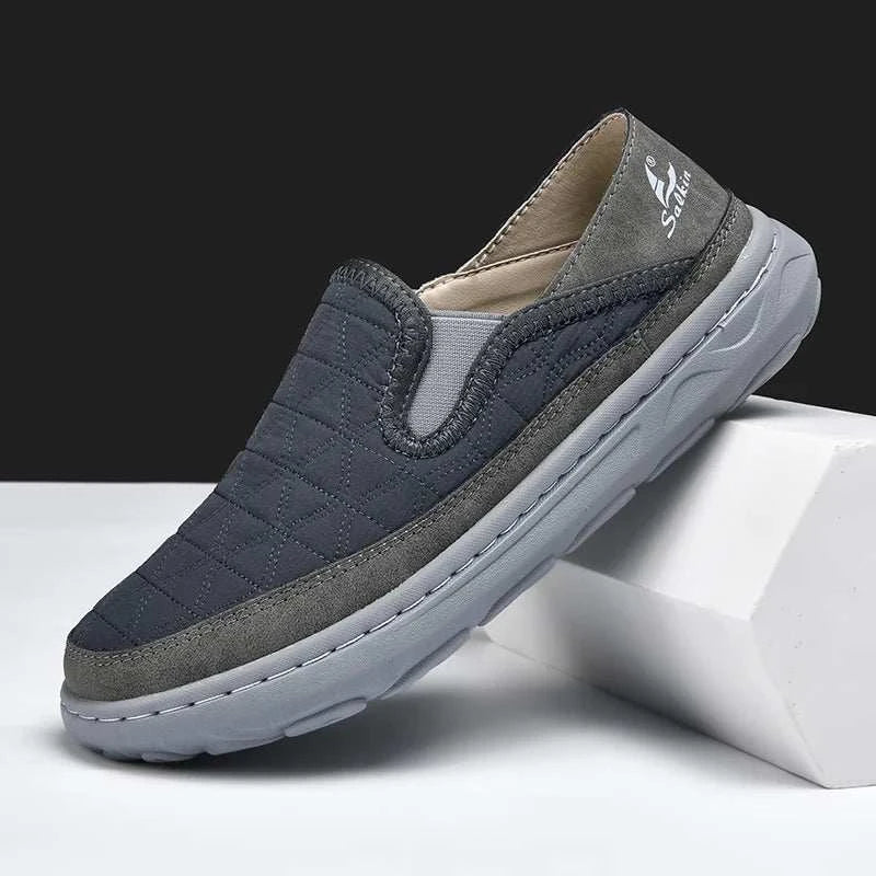 Spring Men’s Breathable Sneakers Lightweight Slip On Casual Walking Shoes