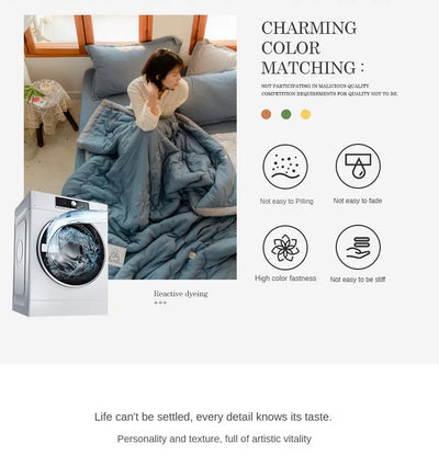 2025 new Japanese polyester cotton quilted