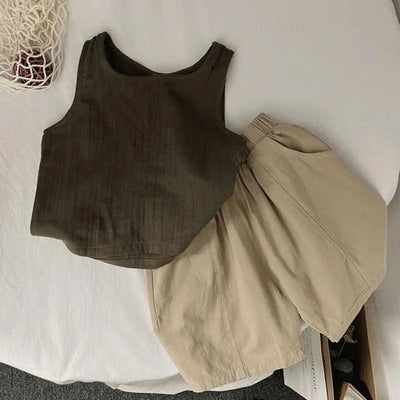 2025 Summer New Children Sleeveless