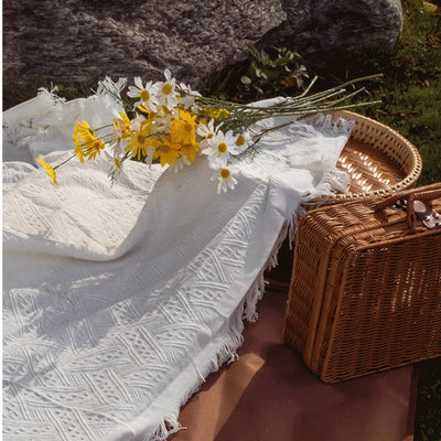 The Nordic Sofa Throw Blankets Outdoor Picnic Large Blanket