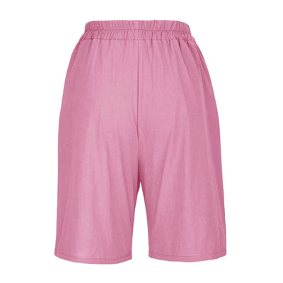 Women’s Summer Cotton-Linen Shorts