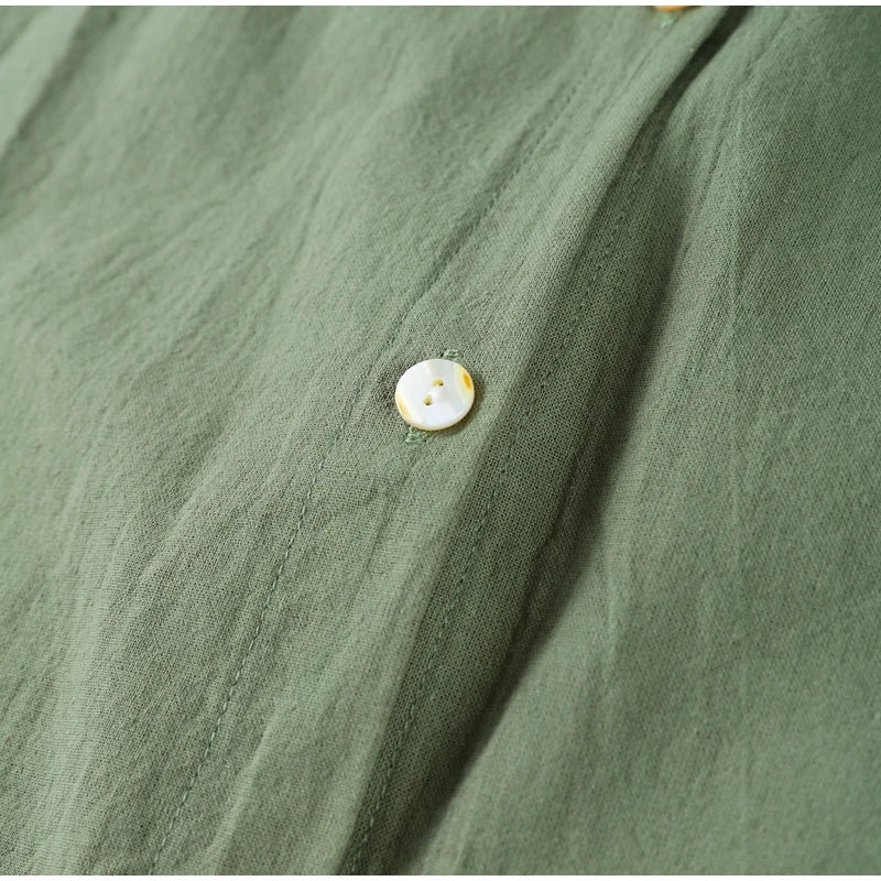 Cotton Linen Oversize Two Piece Ladies Set Casual Lapel Female Shirt Suits Wide Leg Pant Spring New In Matching Women Outfits