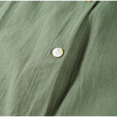 Cotton Linen Oversize Two Piece Ladies Set Casual Lapel Female Shirt Suits Wide Leg Pant Spring New In Matching Women Outfits