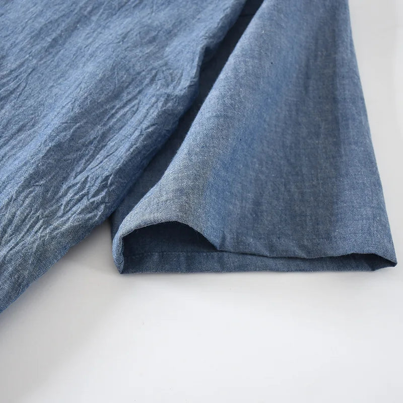 Couples Home Casual Pajamas Set Japanese Style Yukata Kimono Cotton Linen Robes Shorts Chinese Hanfu Pyjamas Bathrobe Sleepwear