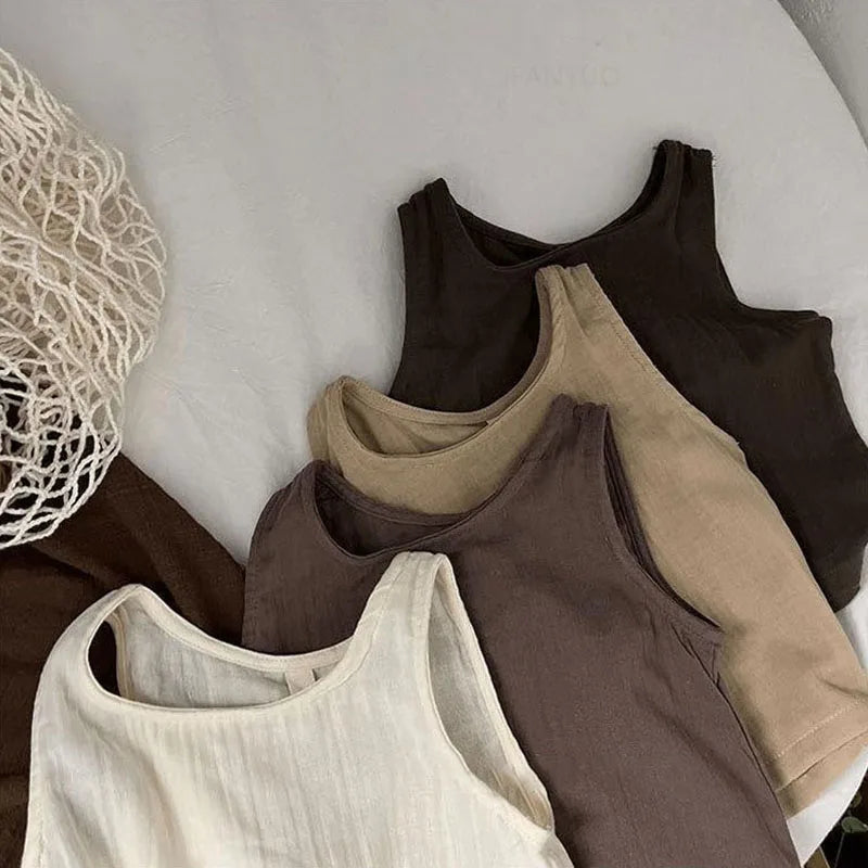 2025 Summer New Children Sleeveless