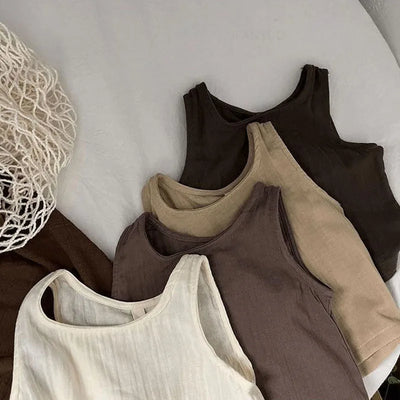 2025 Summer New Children Sleeveless
