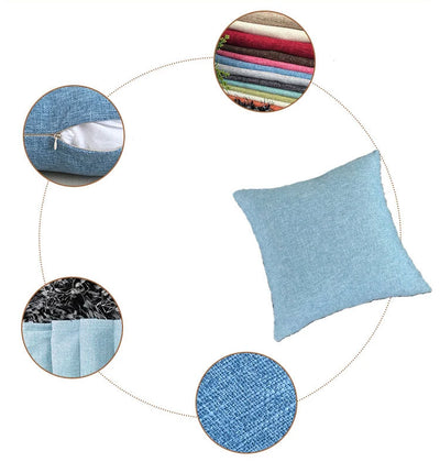 Solid Color Throw Pillow Cover