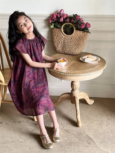 1-14Years Toddler Kids Cotton Linen