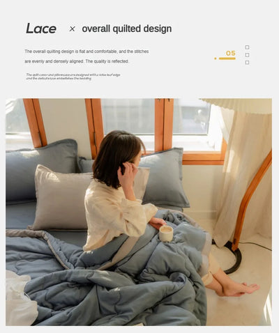 2025 new Japanese polyester cotton quilted