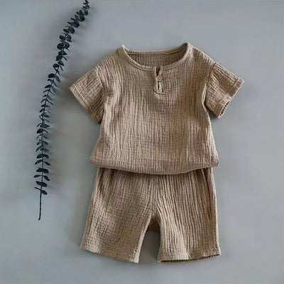 Summer Children's Clothing Set for 0-7Y unisex