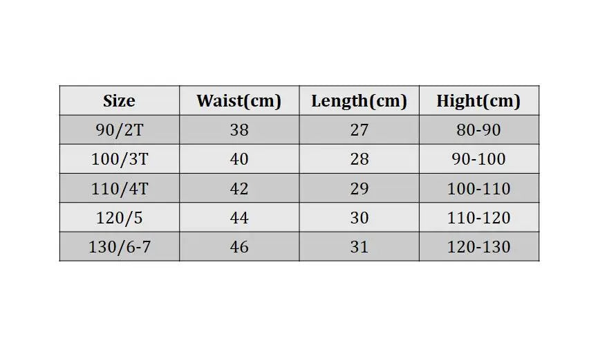 Unisex Ankle Length Trousers (4-6Y)