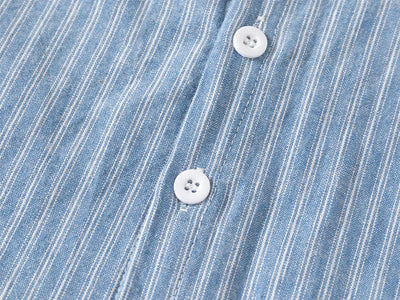 Short Sleeve Polo Shirt for Children Casual Mandarin