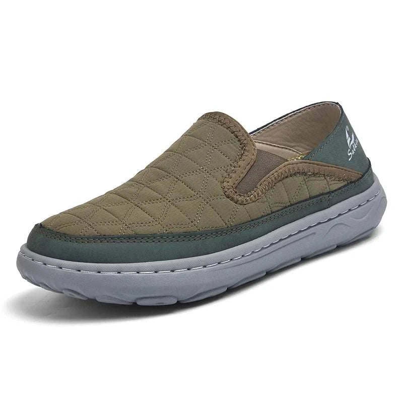 Spring Men’s Breathable Sneakers Lightweight Slip On Casual Walking Shoes