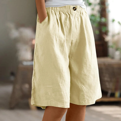 Women’s Summer Cotton-Linen Shorts