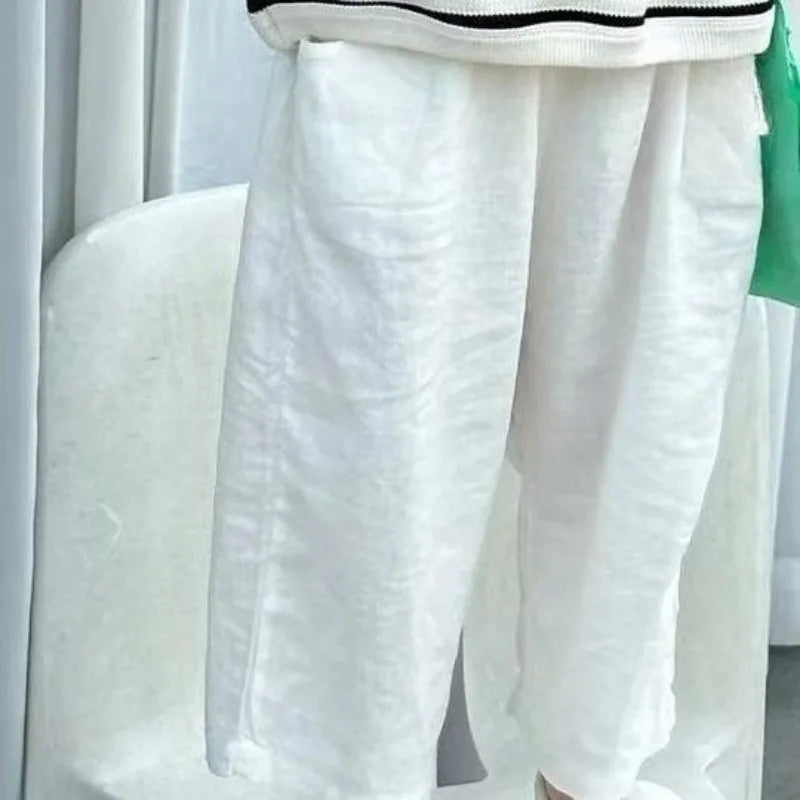 Toddler Cotton Linen Trousers