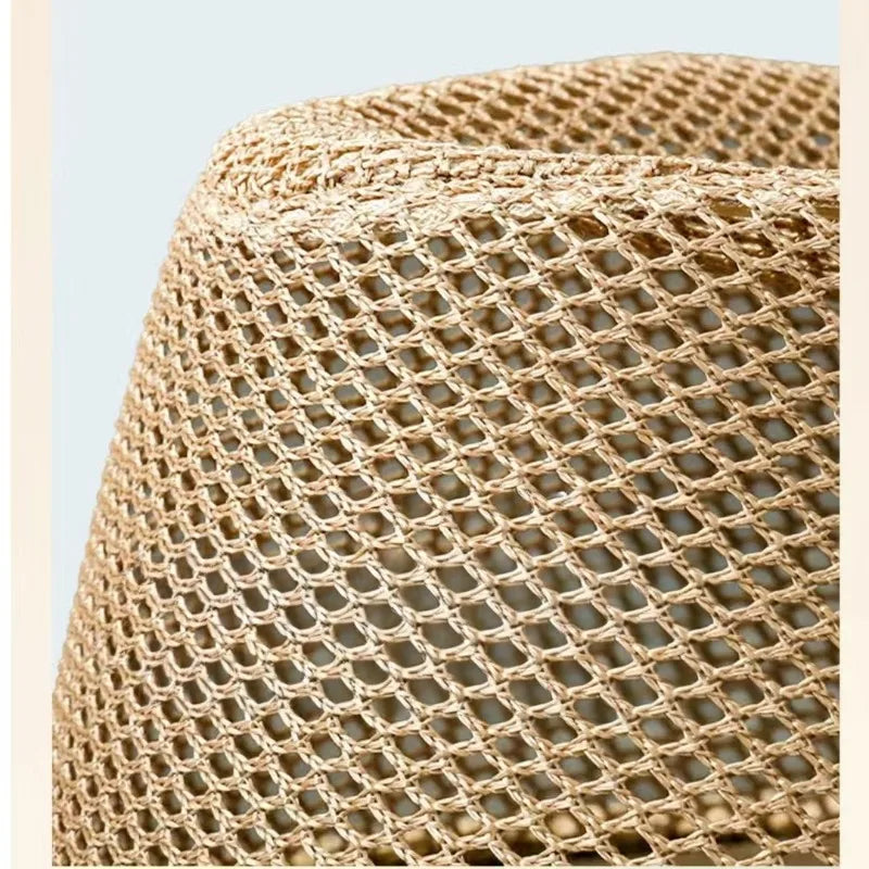 Summer Linen Hollowing Sun Hats British Gentleman