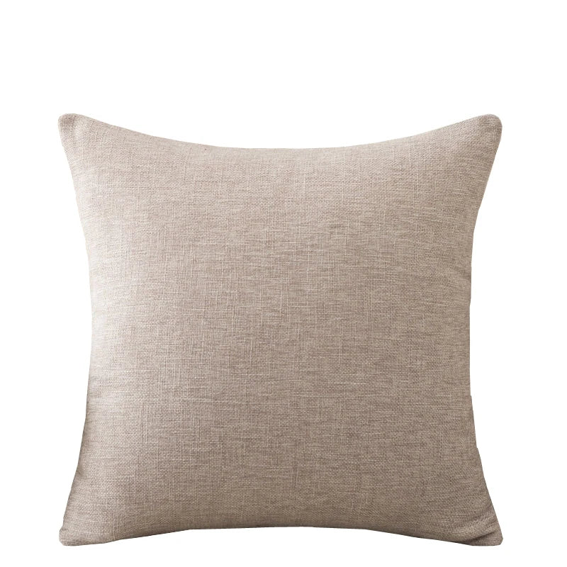 Solid Color Throw Pillow Cover