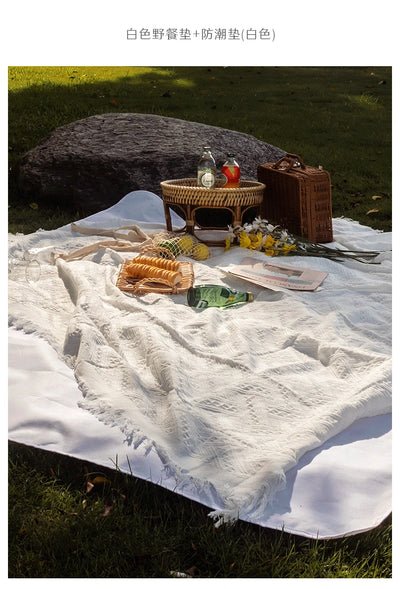 The Nordic Sofa Throw Blankets Outdoor Picnic Large Blanket