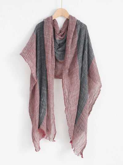 Fashion Men Scarf Cotton Linen Striped Scarves Autumn Winter Warm Neckerchief Pashmina Casual Male Accessories Bufandas Shawls