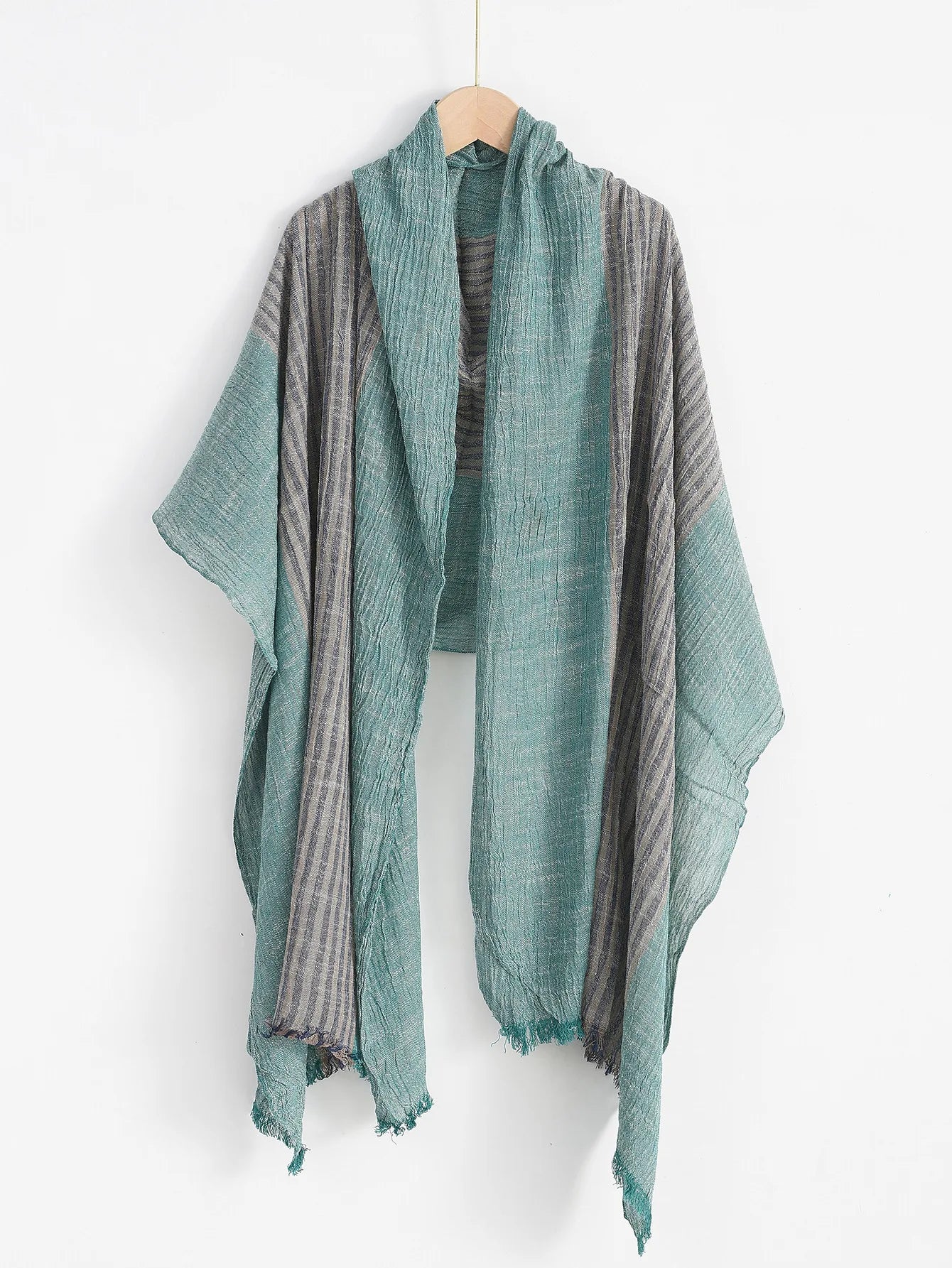 Fashion Men Scarf Cotton Linen Striped Scarves Autumn Winter Warm Neckerchief Pashmina Casual Male Accessories Bufandas Shawls