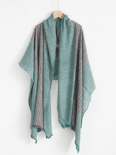 Fashion Men Scarf Cotton Linen Striped Scarves Autumn Winter Warm Neckerchief Pashmina Casual Male Accessories Bufandas Shawls