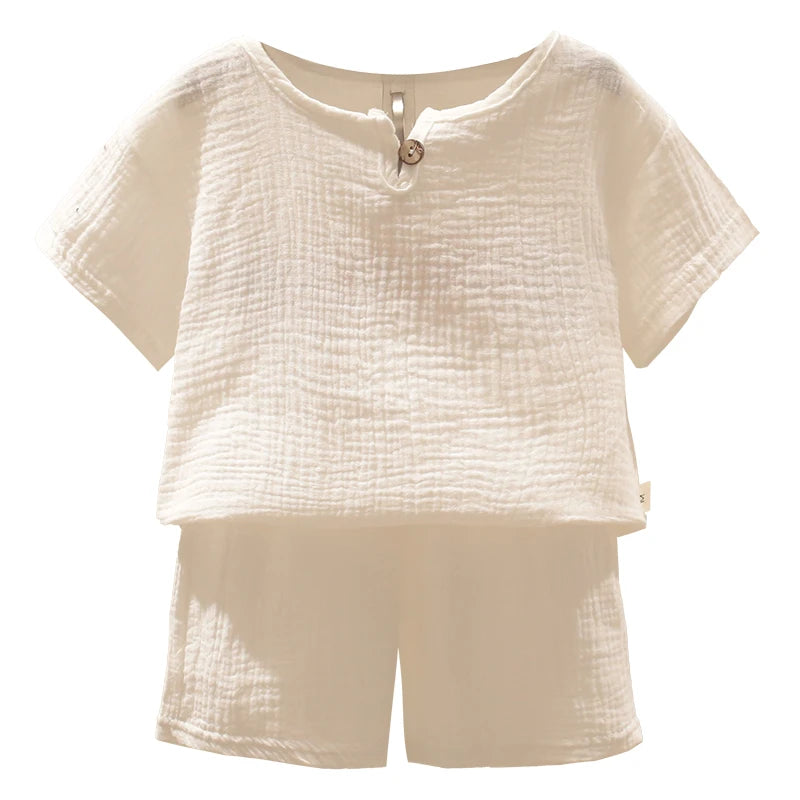 Summer Children's Clothing Set for 0-6Y unisex