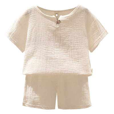 Summer Children's Clothing Set for 0-6Y unisex