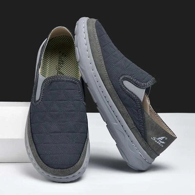 Spring Men’s Breathable Sneakers Lightweight Slip On Casual Walking Shoes