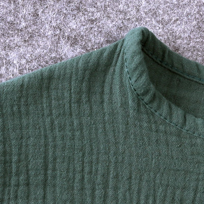 1-8T Kids Sets Summer Clothes Linen Cotton