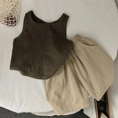 2025 Summer New Children Sleeveless