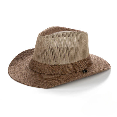 Summer Linen Hollowing Sun Hats British Gentleman