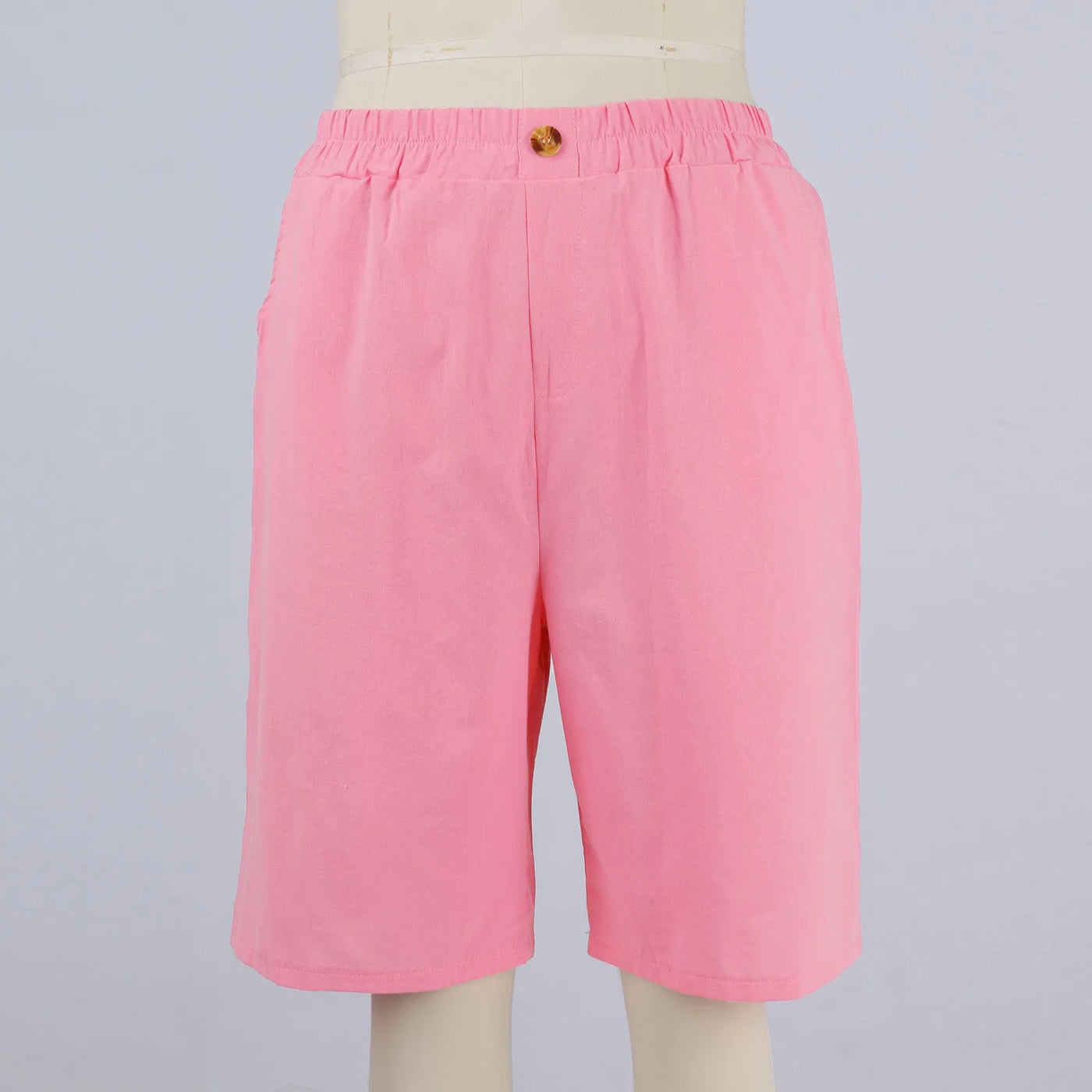 Women’s Summer Cotton-Linen Shorts