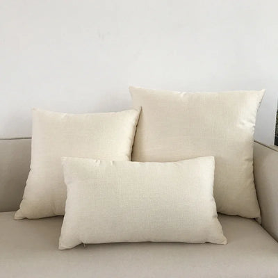 Solid Color Throw Pillow Cover